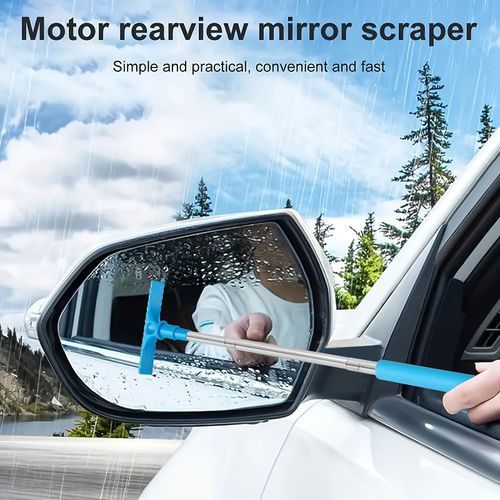 Rearview Mirror Squeegee