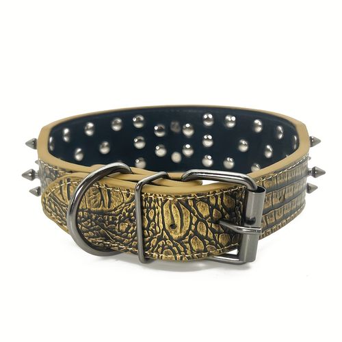 Spiked Studded Leather Dog