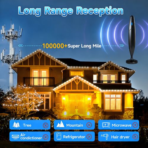 Long Range HDTV Antenna