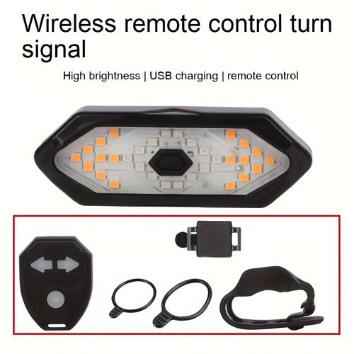Bicycle Turn Signal Tail Light