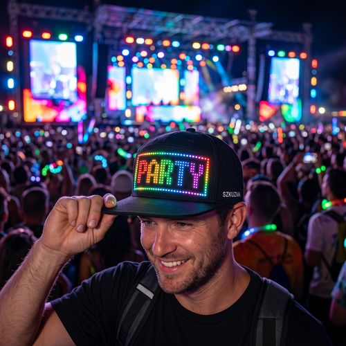 Programmable LED Hat