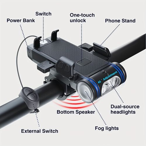 Multi‑Function Bike & Motorcycle Light