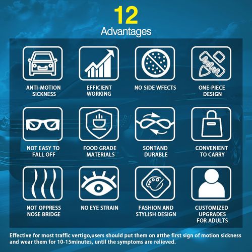 Motion Sickness Smart Glasses
