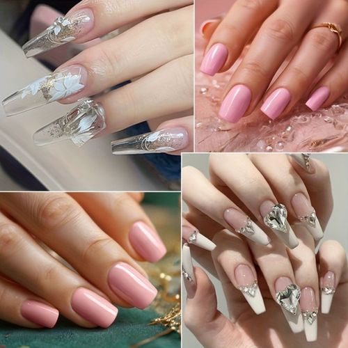 Non-Sticky Hand Nail Extension Gel Kit