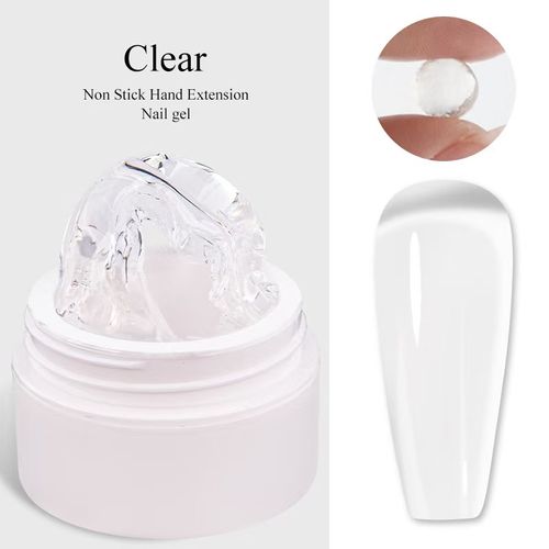 Non-Sticky Hand Nail Extension Gel Kit