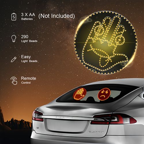 Car Gesture Interactive Light