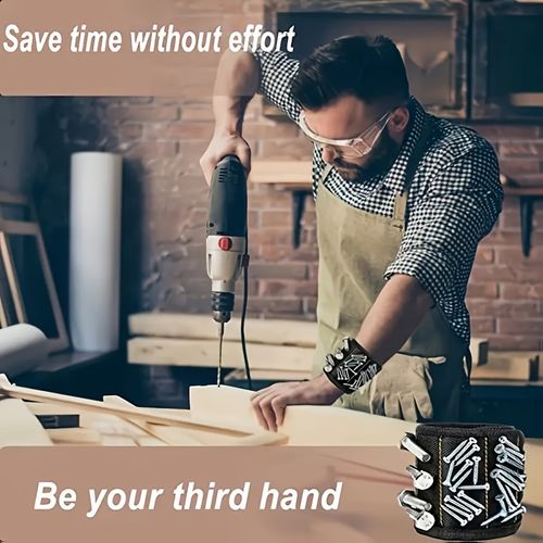 Magnetic Wristband for Tools
