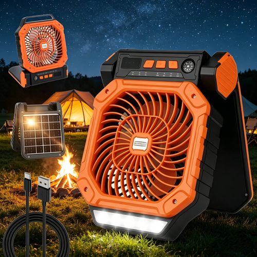 Solar Portable Fan