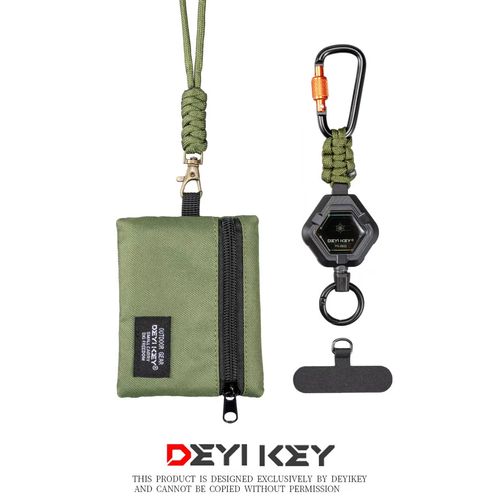 Tactical Retractable Keychain