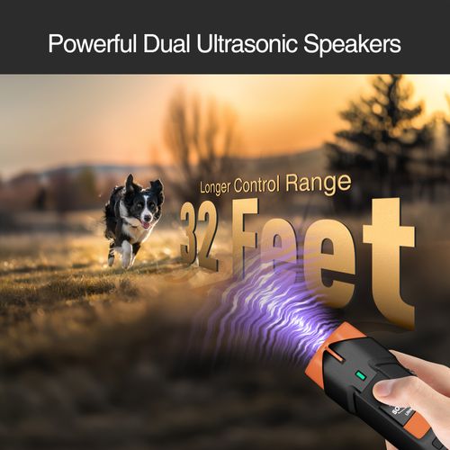 Dog Repeller Device with LED Flashlight