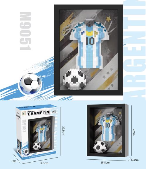 Soccer Cup Building Block Sets