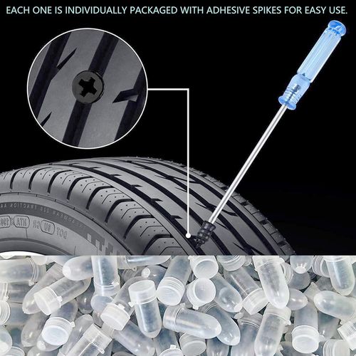 Screw-Shaped Tire Repair Nails