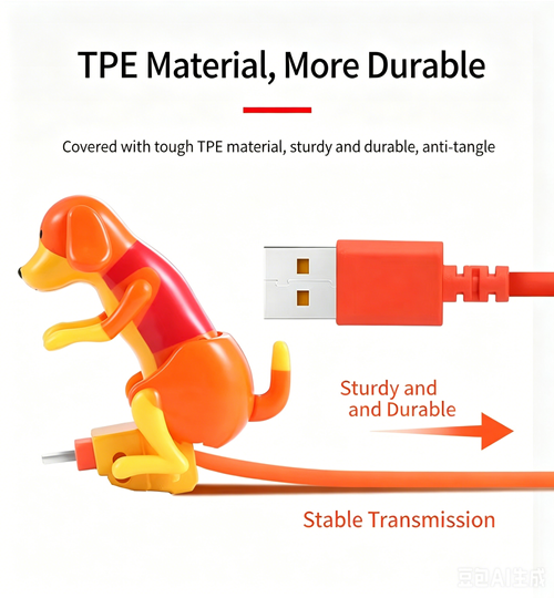 Dynamic Puppy Charging Cable