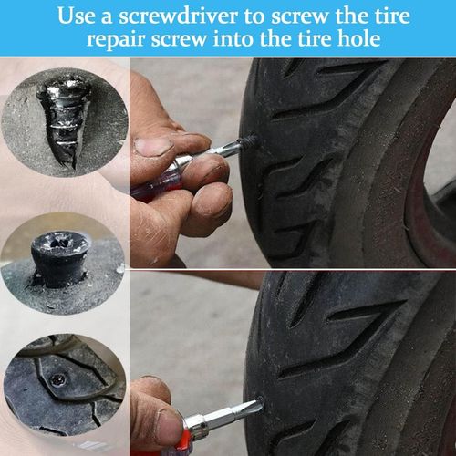 Screw-Shaped Tire Repair Nails