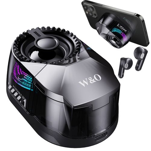 5‑in‑1 Wireless Earbuds, Speaker