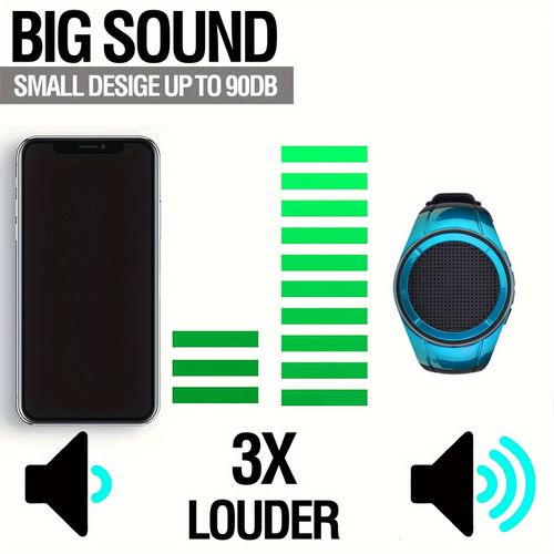 Portable Wearable Wireless Speaker Watch