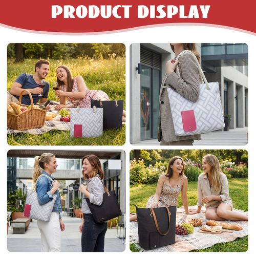 Insulated Beverage Tote Bag