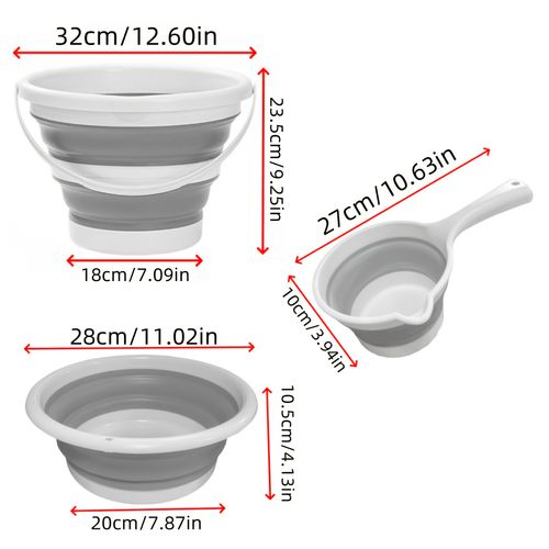 Foldable Cleaning Bucket Set