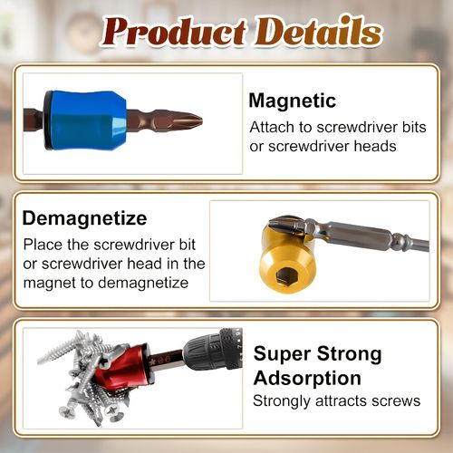 Magnetic Screw Holder Ring