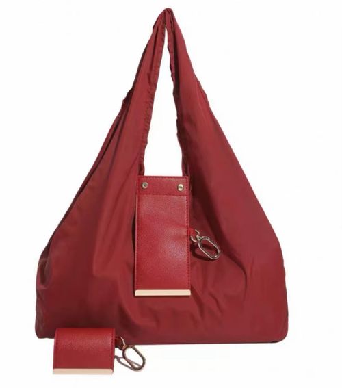 Foldable Keychain Tote Bag