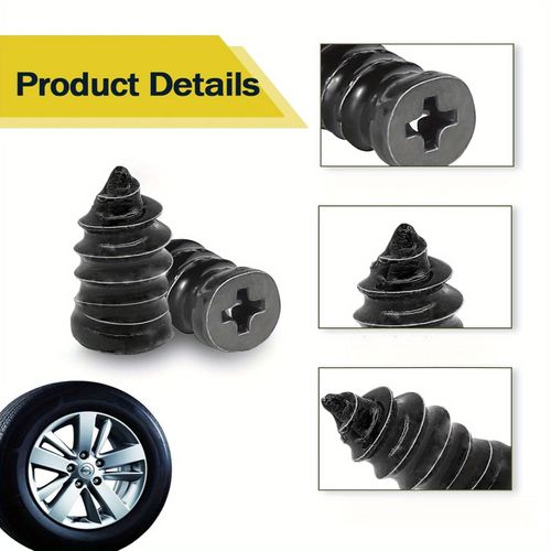 Screw-Shaped Tire Repair Nails