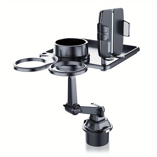 Auto Phone Mount Snack Storage Rack