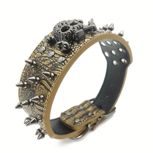 Spiked Studded Leather Dog