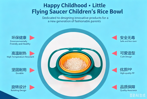 Kids Anti-spill Balance Bowl