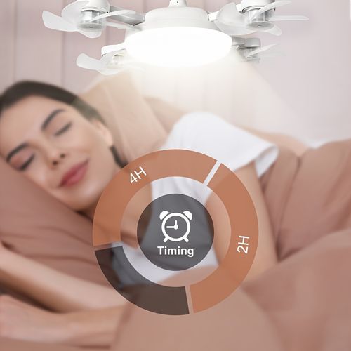 LED Smart Ceiling Fan Light