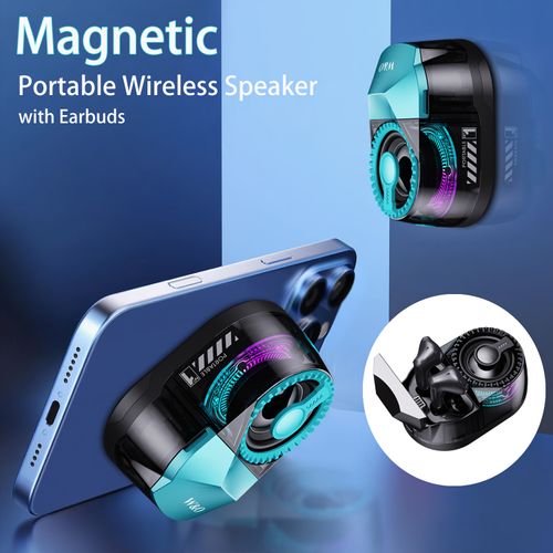 5‑in‑1 Wireless Earbuds, Speaker