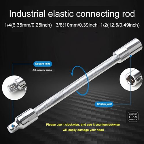 Bendable Flexible Socket Extension Rod