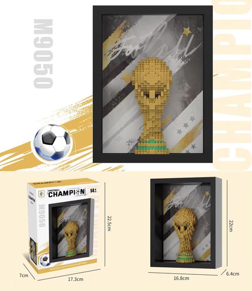 Soccer Cup Building Block Sets