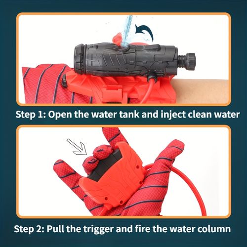 Spider Gloves and Wrist Water Spray