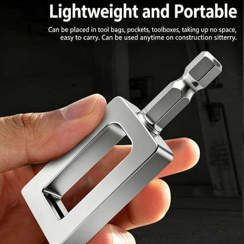 Hex Shank Iron Wire Twisting Tool