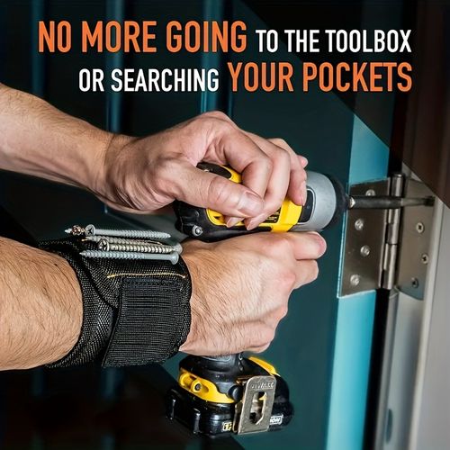Magnetic Wristband for Tools