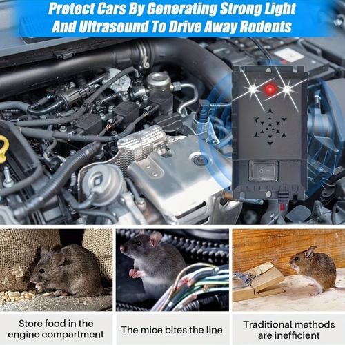 Rodent Repellent for Car Engines