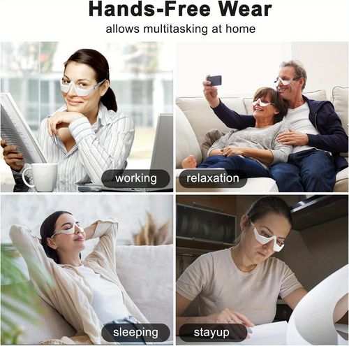 Under-Eye Red Light Relax Device