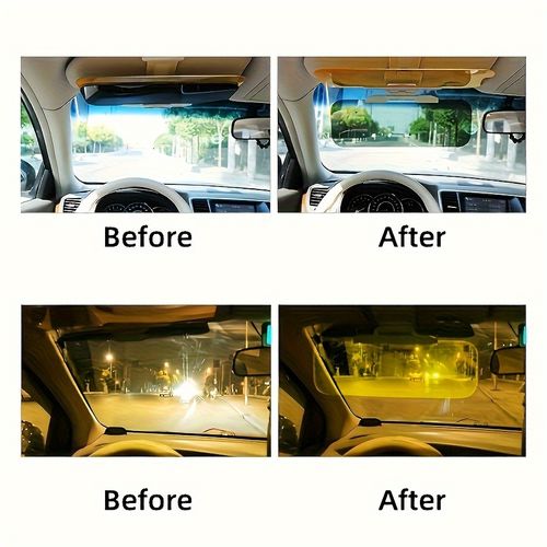 2-in-1 HD Car Anti-Glare Sun Visor