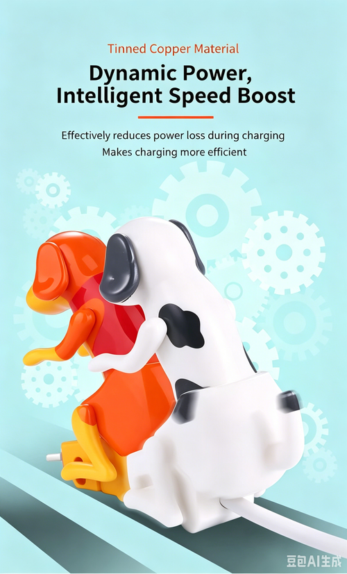 Dynamic Puppy Charging Cable