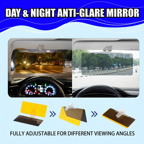 2-in-1 HD Car Anti-Glare Sun Visor