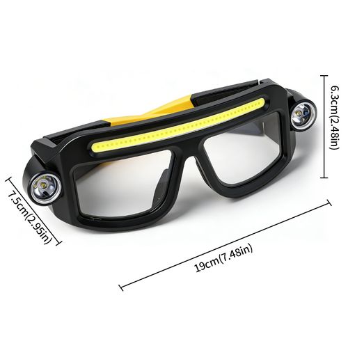 LED Glasses‑Style Headlamp