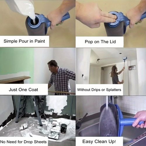 Self-Suction Paint Roller Set