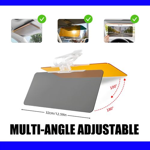 2-in-1 HD Car Anti-Glare Sun Visor