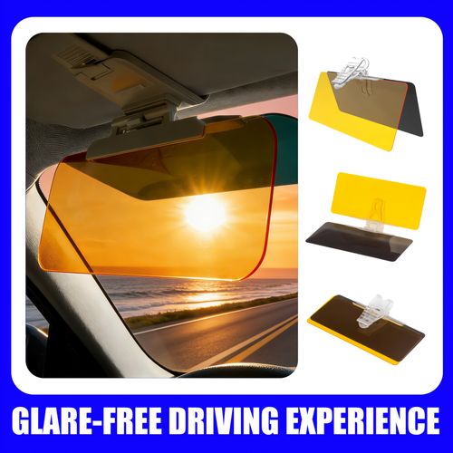 2-in-1 HD Car Anti-Glare Sun Visor