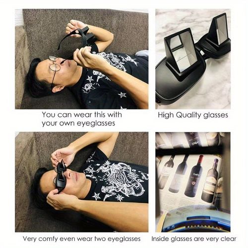 90° adjustable prism glasses