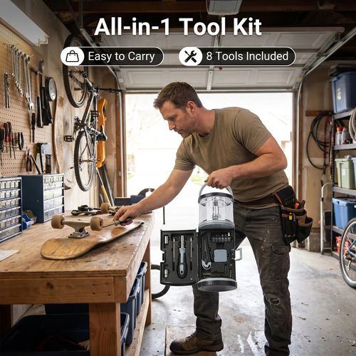 Portable All-in-One Camping Light Tool Kit