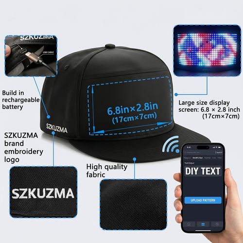Programmable LED Hat