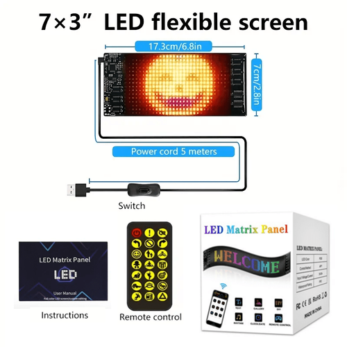 LED Scrolling Party Sign