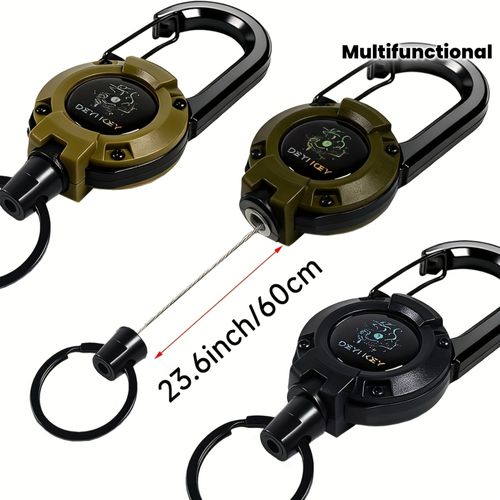 Tactical Retractable Keychain
