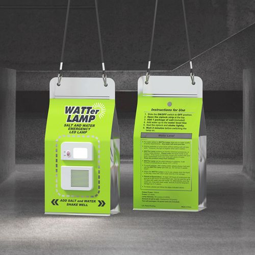 Saltwater Emergency LED Lamp